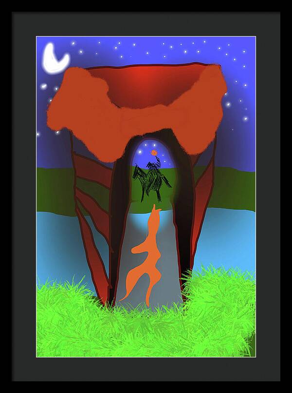Headless Horseman - Framed Print