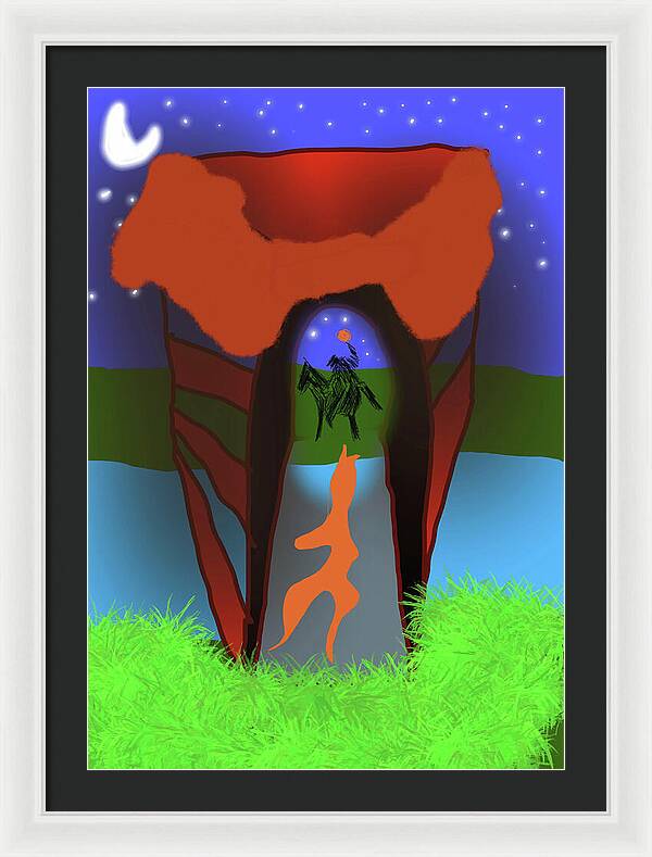 Headless Horseman - Framed Print