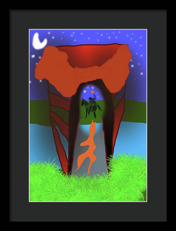 Headless Horseman - Framed Print