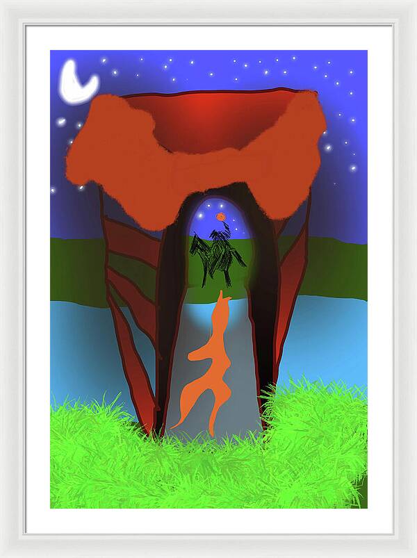 Headless Horseman - Framed Print