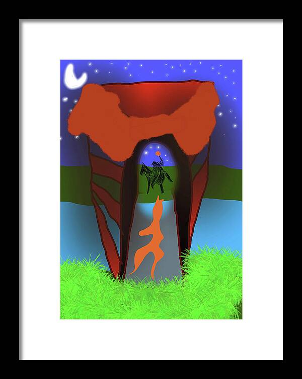 Headless Horseman - Framed Print