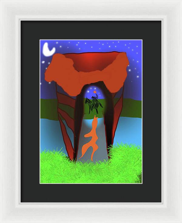 Headless Horseman - Framed Print