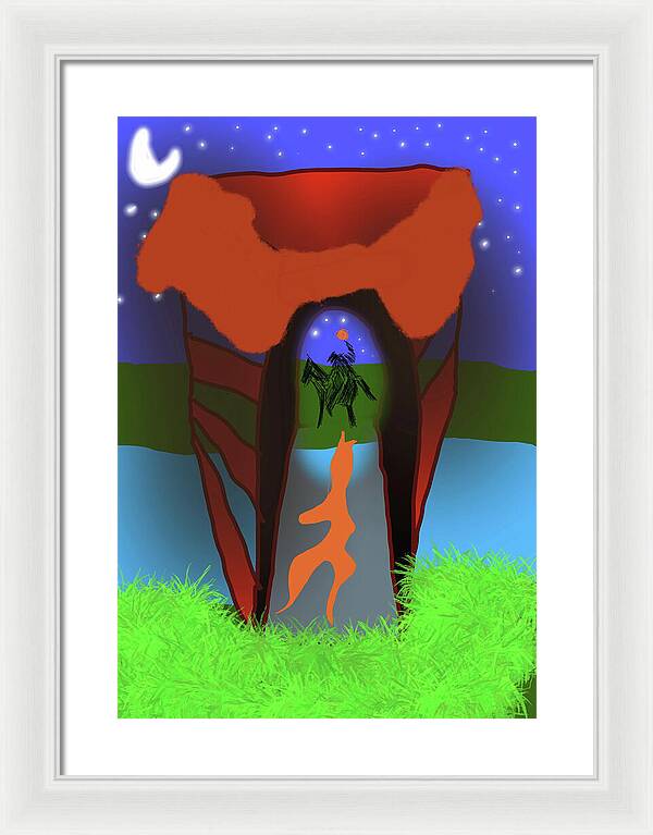 Headless Horseman - Framed Print