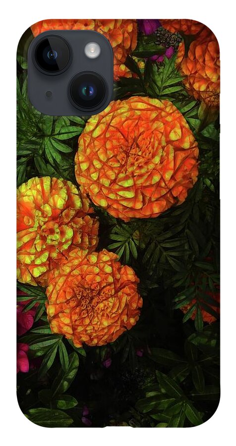Large Marigolds - Phone Case