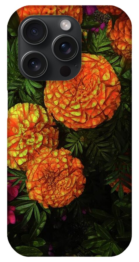 Large Marigolds - Phone Case