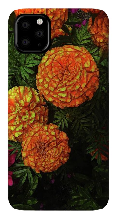Large Marigolds - Phone Case