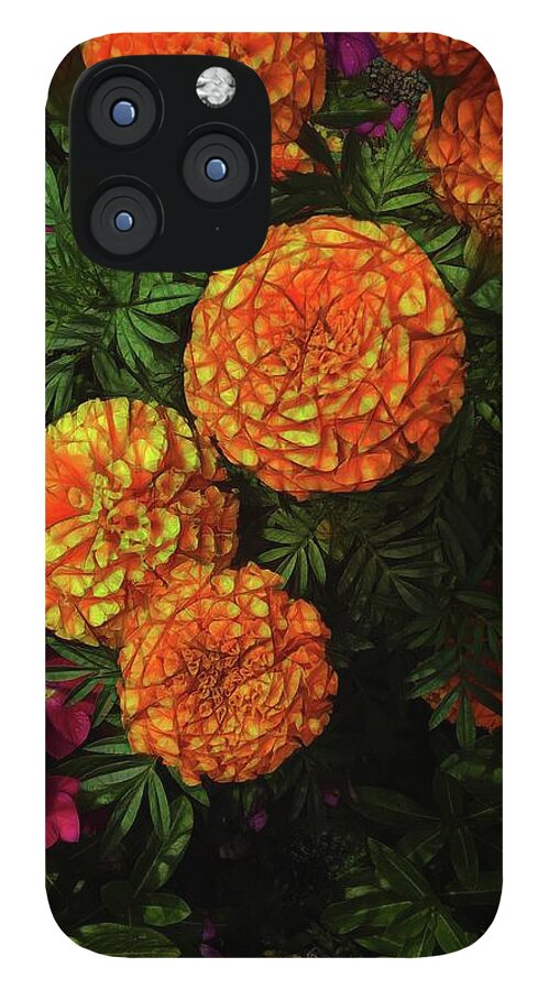 Large Marigolds - Phone Case