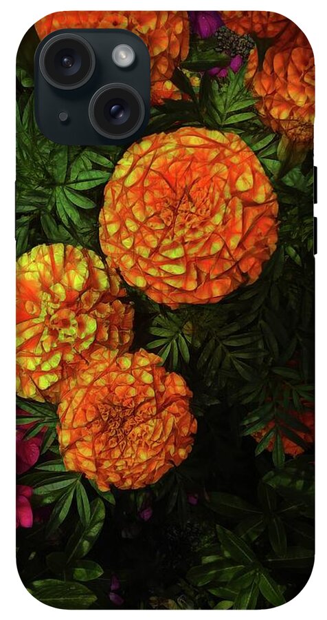 Large Marigolds - Phone Case