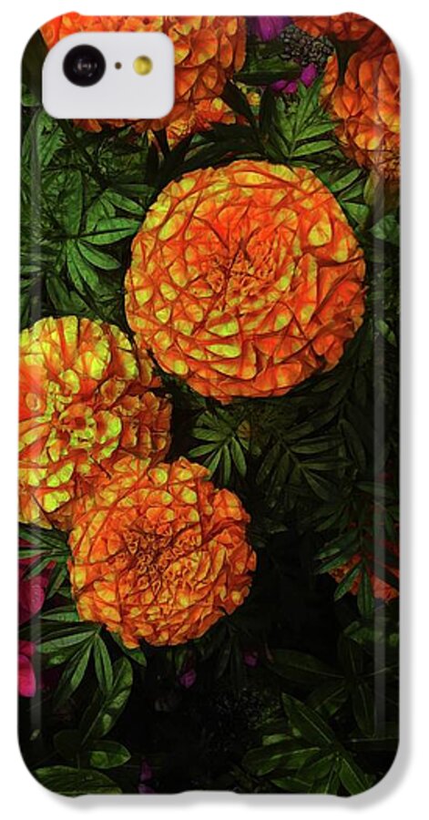 Large Marigolds - Phone Case