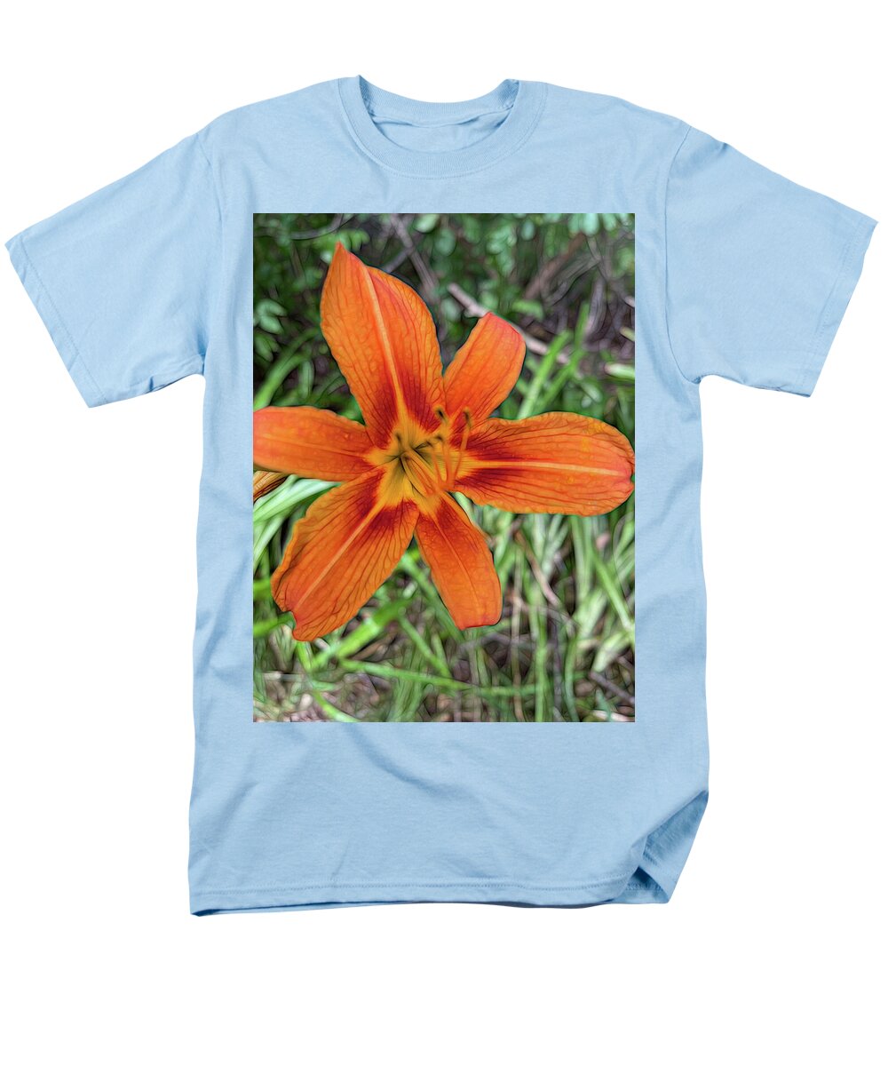 Late June Tiger Lily - Men's T-Shirt (Regular Fit)