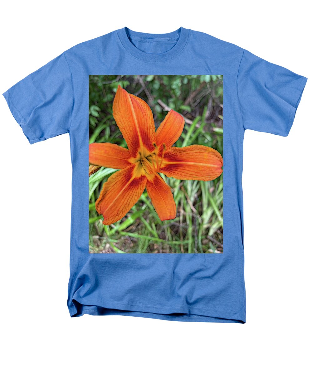 Late June Tiger Lily - Men's T-Shirt (Regular Fit)