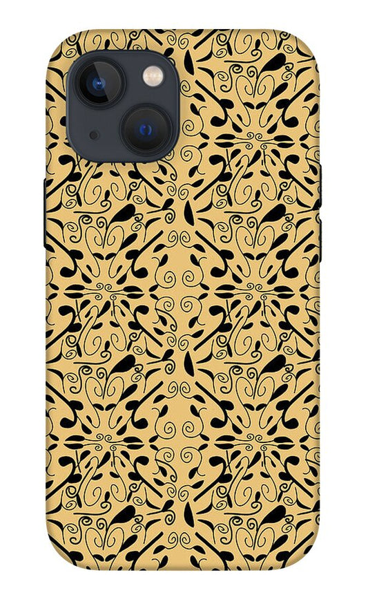 Leaf and Vine on Light Orange - Phone Case