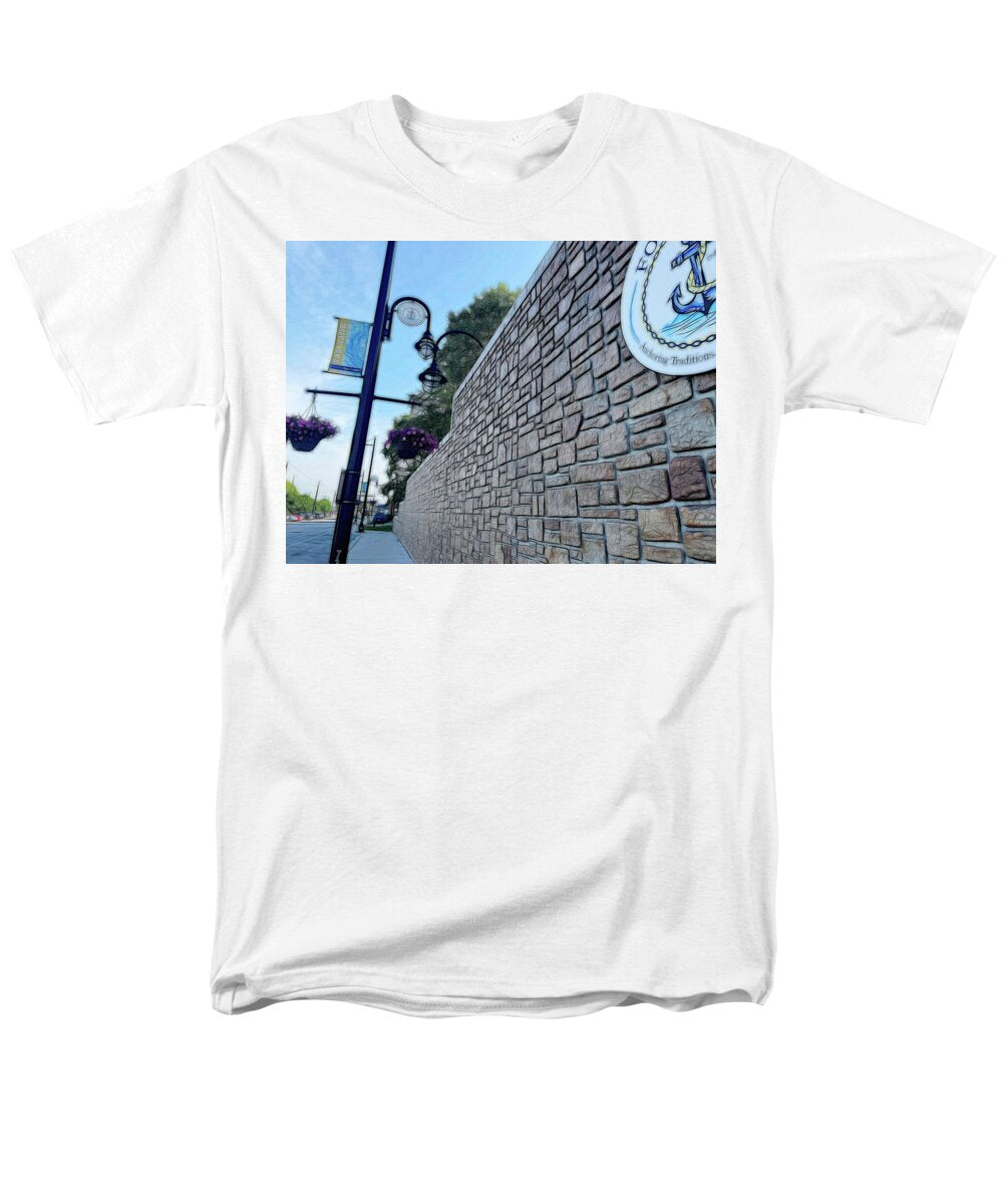 Local Lamp Fox Lake - Men's T-Shirt (Regular Fit)