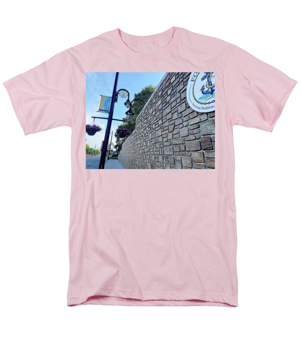 Local Lamp Fox Lake - Men's T-Shirt (Regular Fit)