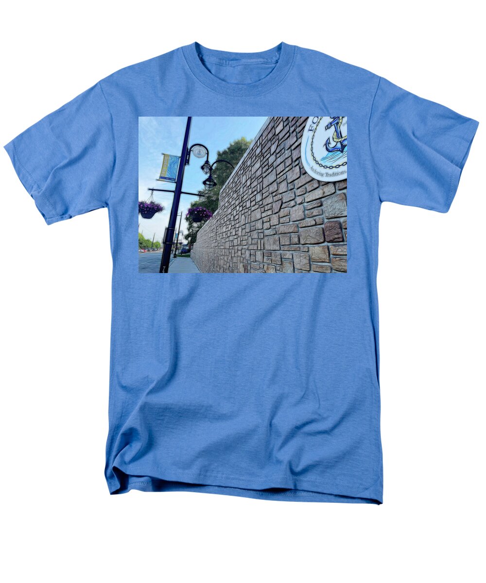 Local Lamp Fox Lake - Men's T-Shirt (Regular Fit)