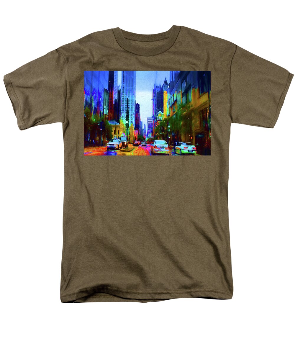 Michigan Ave - Men's T-Shirt (Regular Fit)
