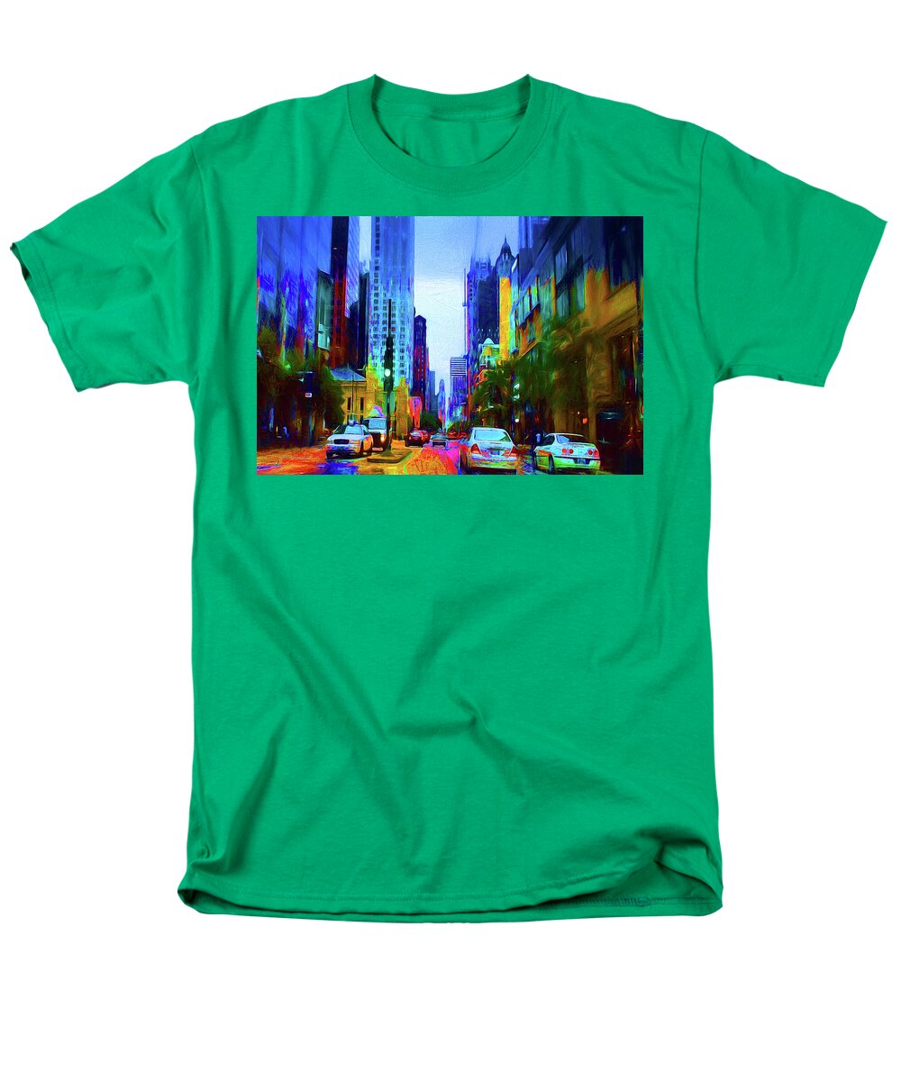 Michigan Ave - Men's T-Shirt (Regular Fit)