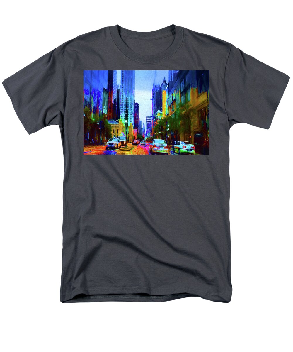 Michigan Ave - Men's T-Shirt (Regular Fit)