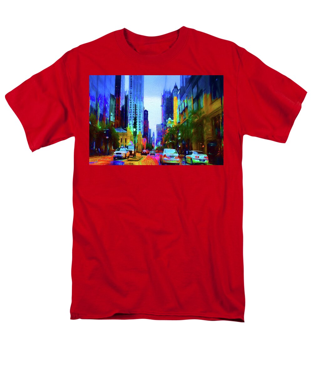 Michigan Ave - Men's T-Shirt (Regular Fit)