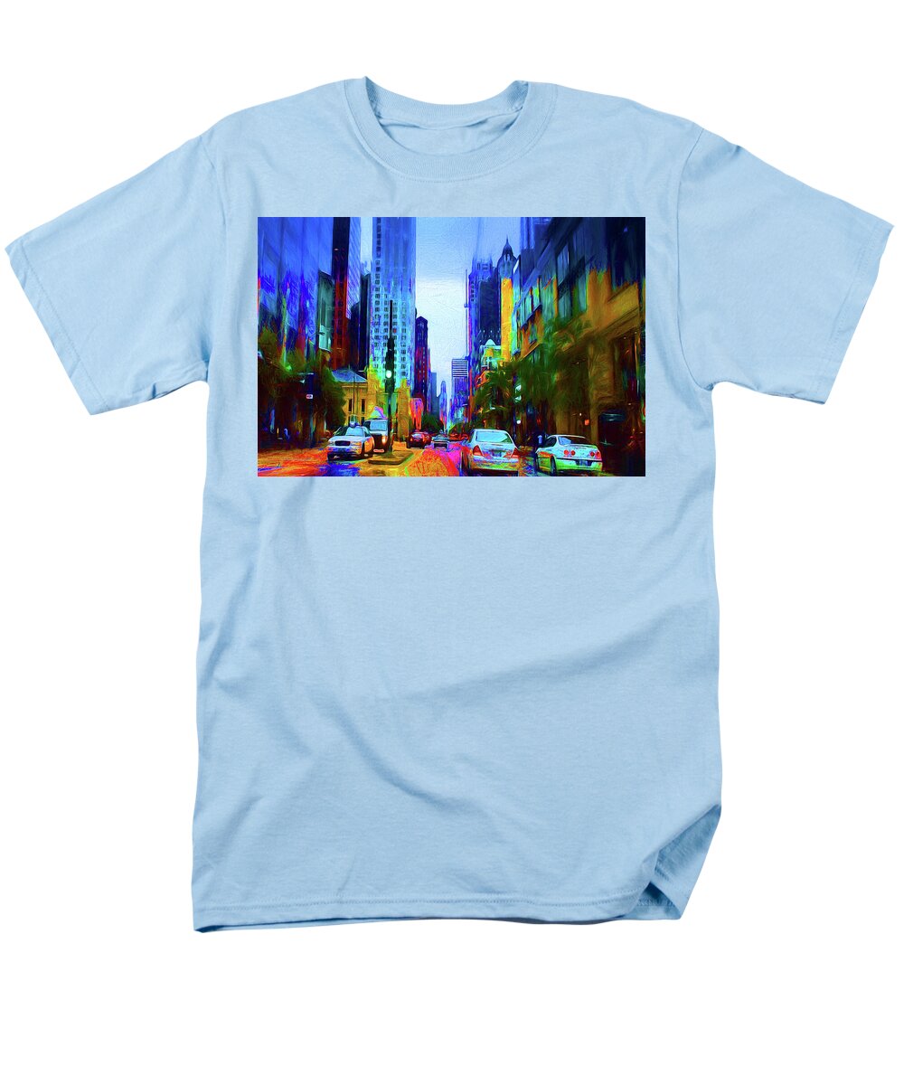 Michigan Ave - Men's T-Shirt (Regular Fit)