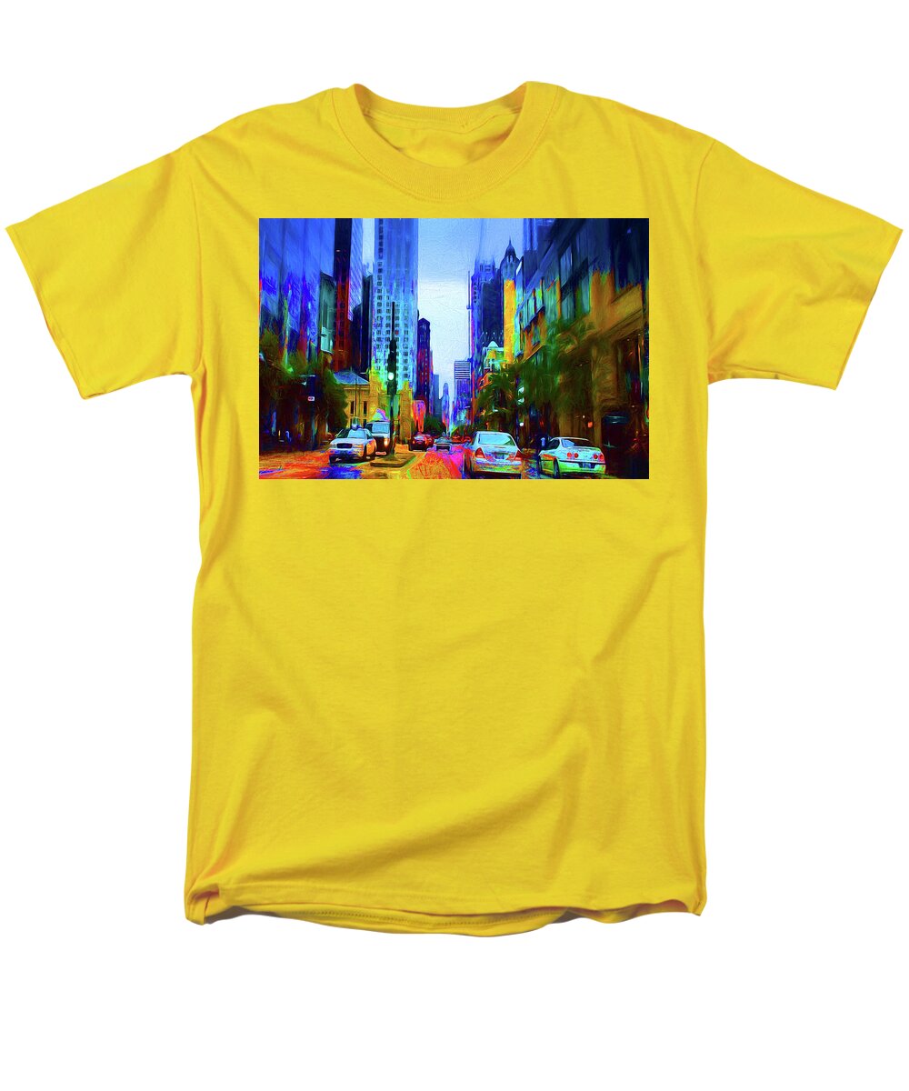 Michigan Ave - Men's T-Shirt (Regular Fit)