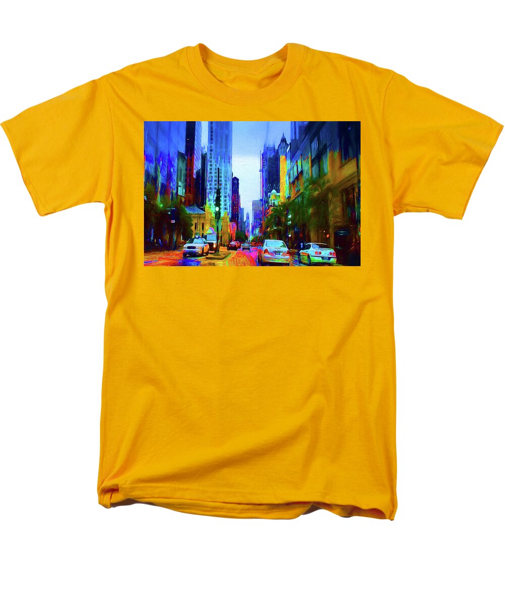 Michigan Ave - Men's T-Shirt (Regular Fit)