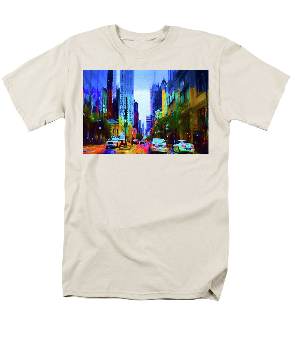 Michigan Ave - Men's T-Shirt (Regular Fit)