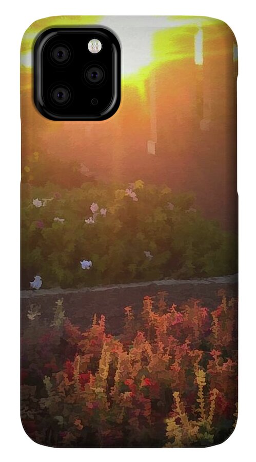 Morning Garden Walk - Phone Case