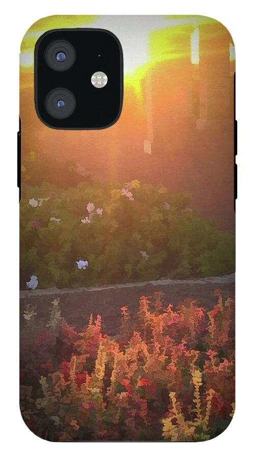 Morning Garden Walk - Phone Case