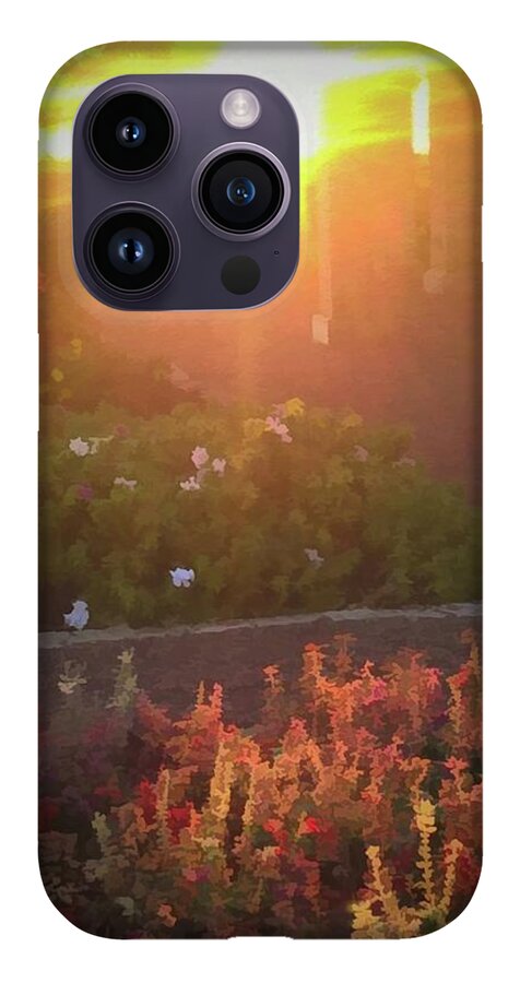 Morning Garden Walk - Phone Case