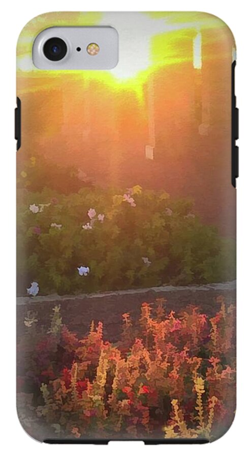 Morning Garden Walk - Phone Case