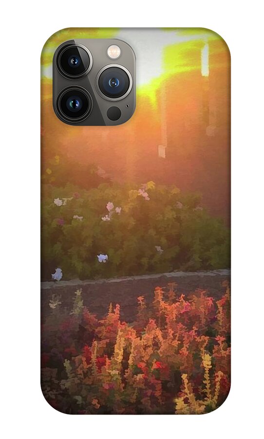 Morning Garden Walk - Phone Case