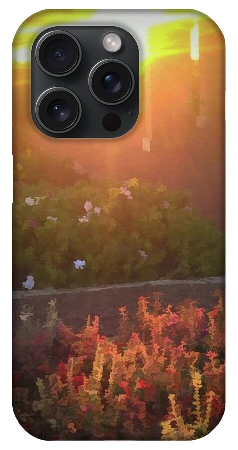 Morning Garden Walk - Phone Case