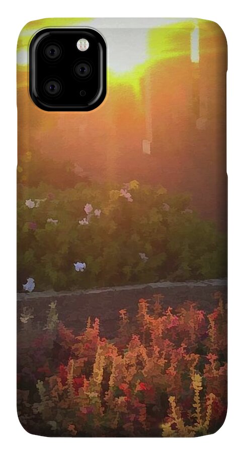 Morning Garden Walk - Phone Case