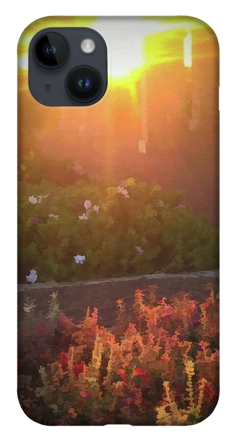 Morning Garden Walk - Phone Case