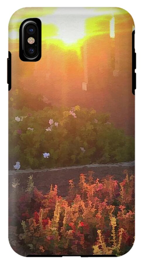 Morning Garden Walk - Phone Case