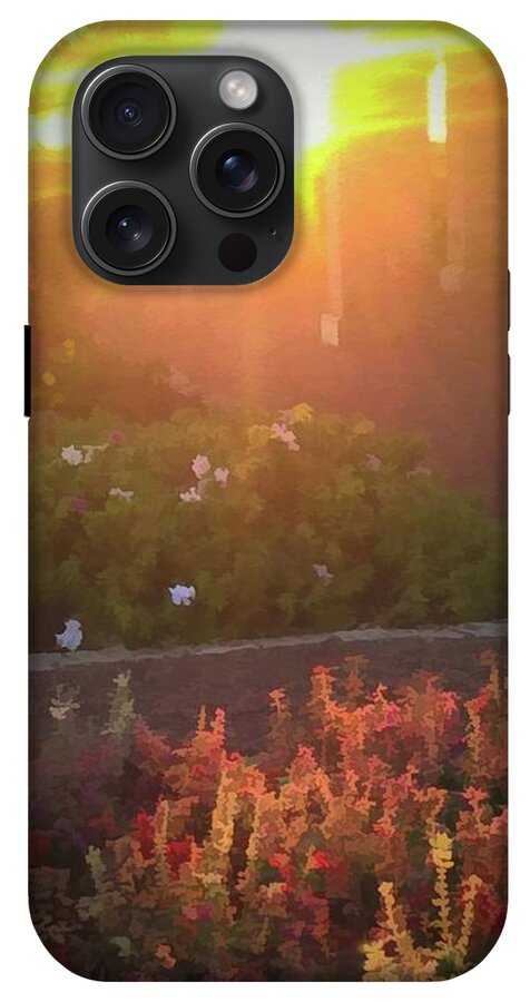 Morning Garden Walk - Phone Case