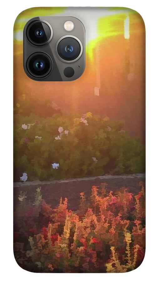 Morning Garden Walk - Phone Case
