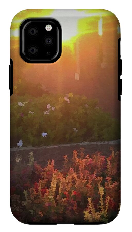 Morning Garden Walk - Phone Case