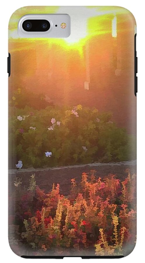 Morning Garden Walk - Phone Case
