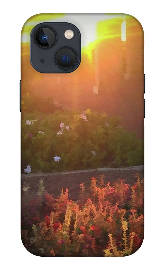 Morning Garden Walk - Phone Case
