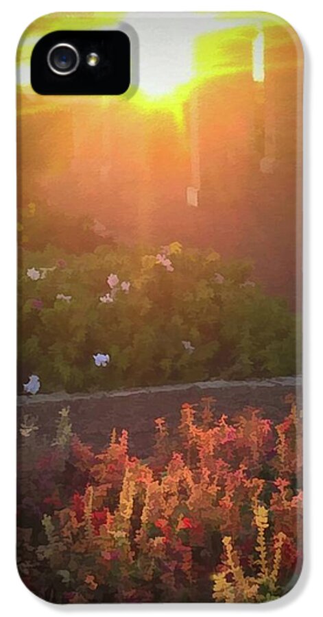 Morning Garden Walk - Phone Case