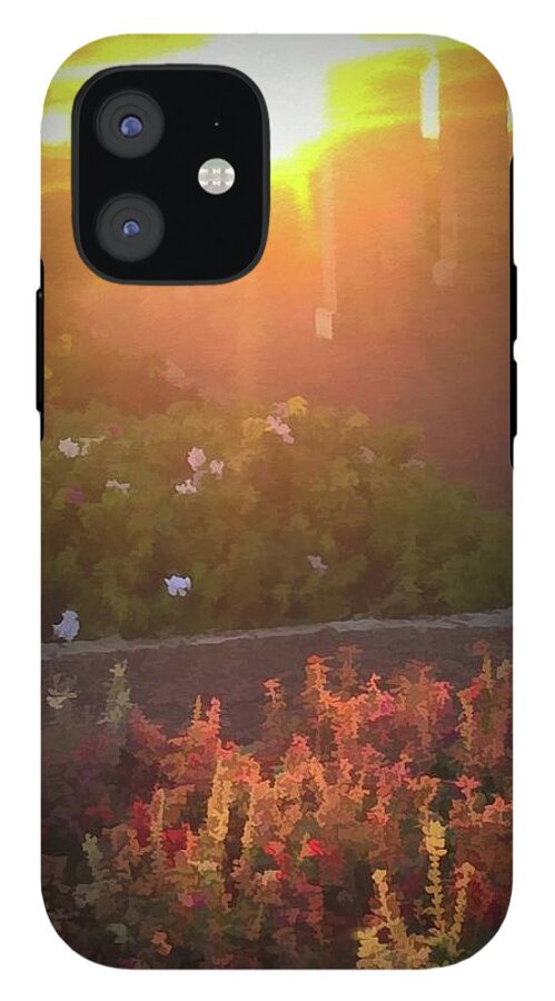 Morning Garden Walk - Phone Case