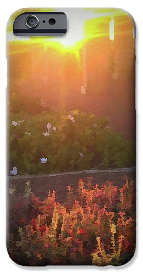 Morning Garden Walk - Phone Case