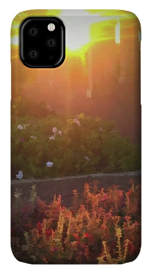 Morning Garden Walk - Phone Case