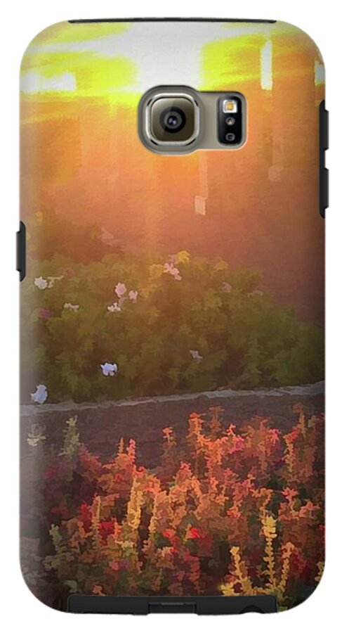 Morning Garden Walk - Phone Case