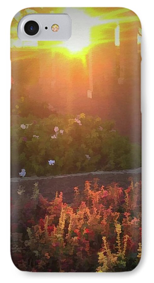 Morning Garden Walk - Phone Case