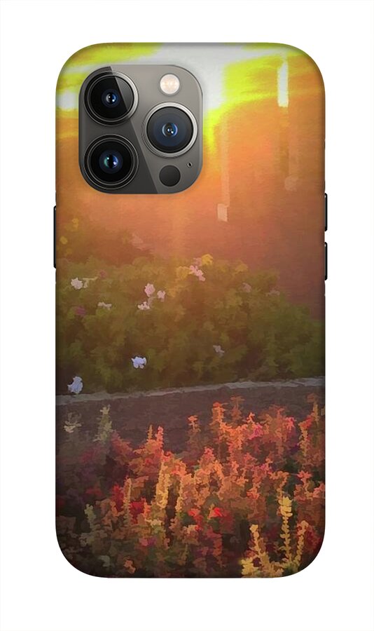Morning Garden Walk - Phone Case