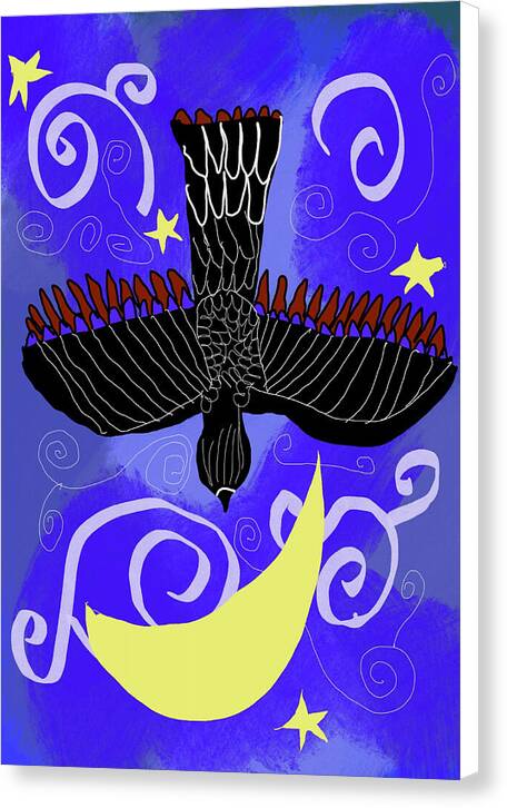 Night Hawk - Canvas Print