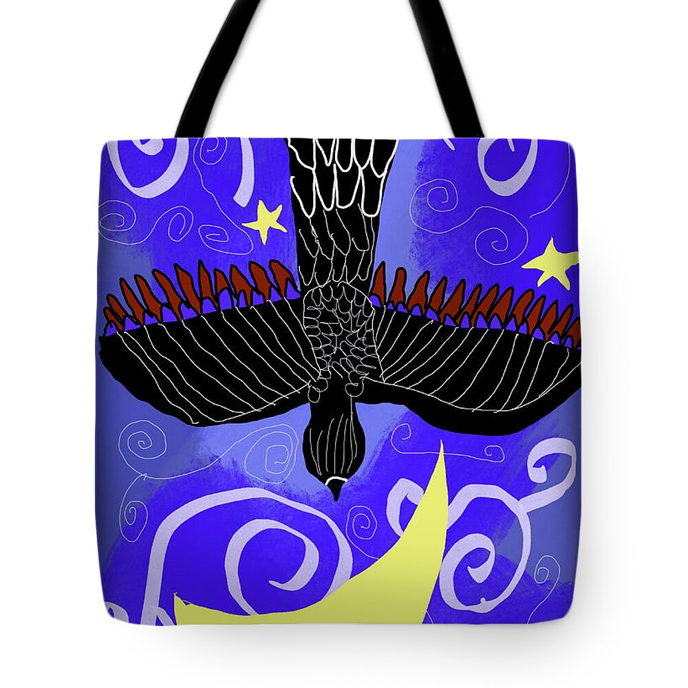 Night Hawk - Tote Bag